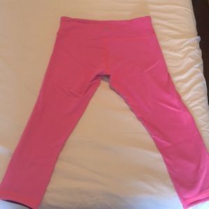 Lululemon reversible cropped pants